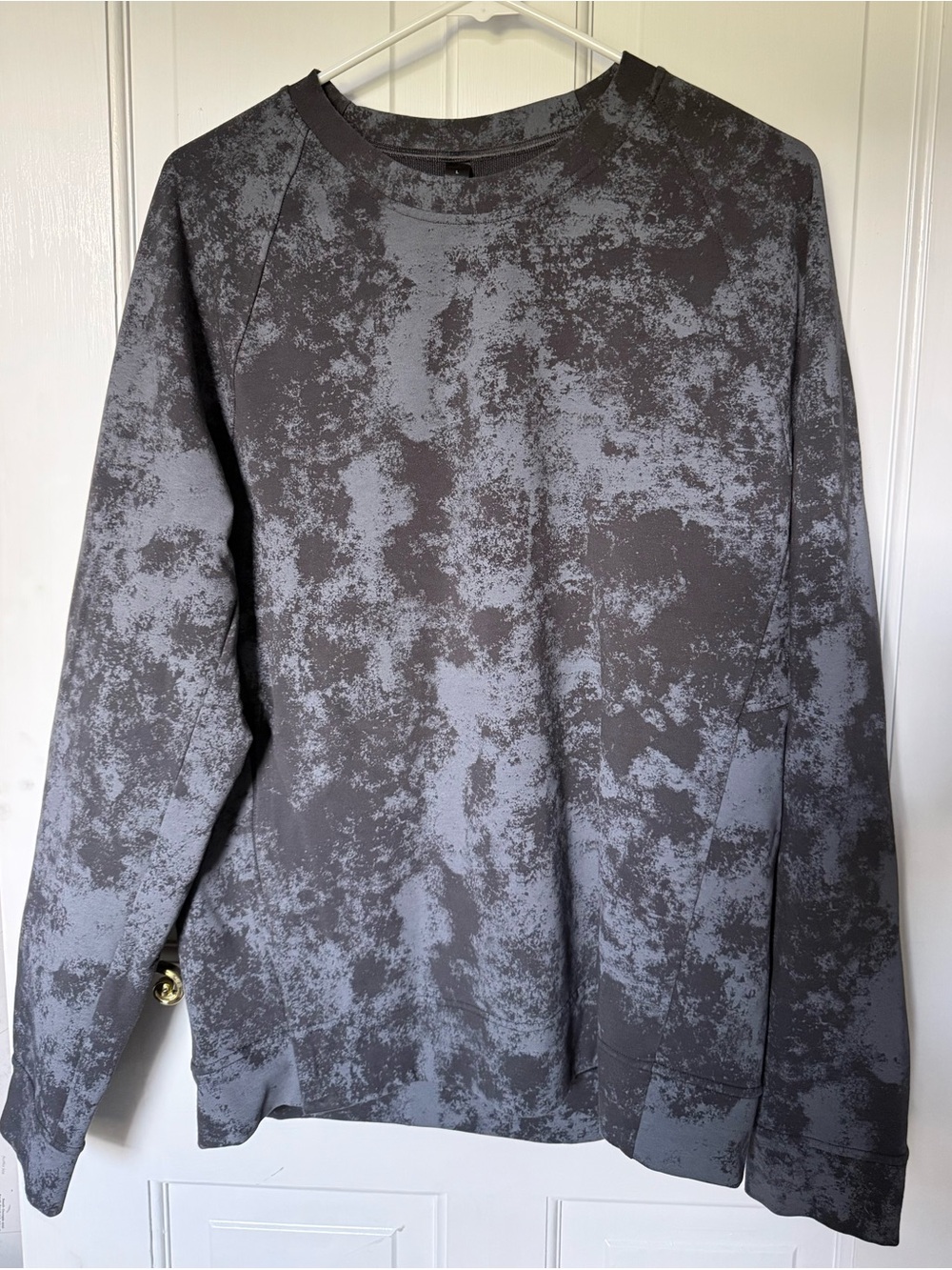 lululemon athletica Gray Marbled Crewneck Sweater Size Large - Measurements Pics